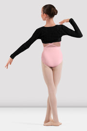 Girls Genesis Twist Front Long Sleeve Knit Top