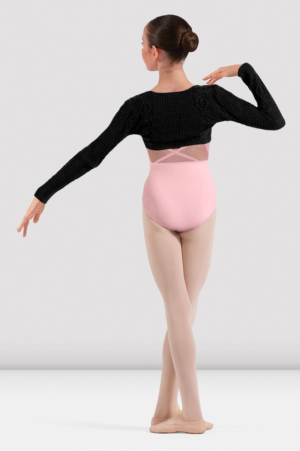 Girls Genesis Twist Front Long Sleeve Knit Top