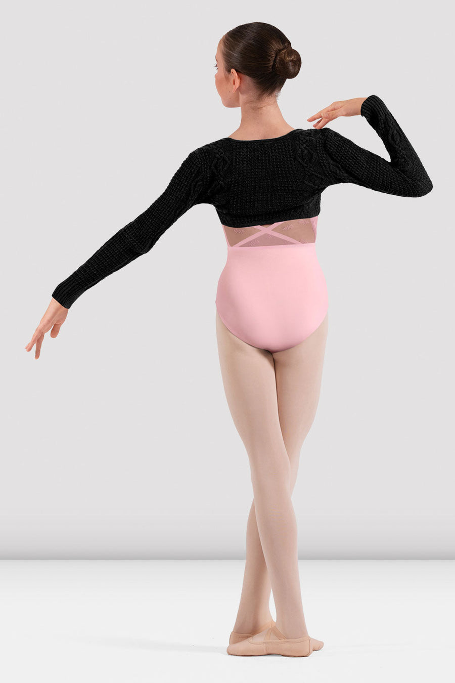 Girls Genesis Twist Front Long Sleeve Knit Top