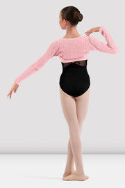 Girls Genesis Twist Front Long Sleeve Knit Top