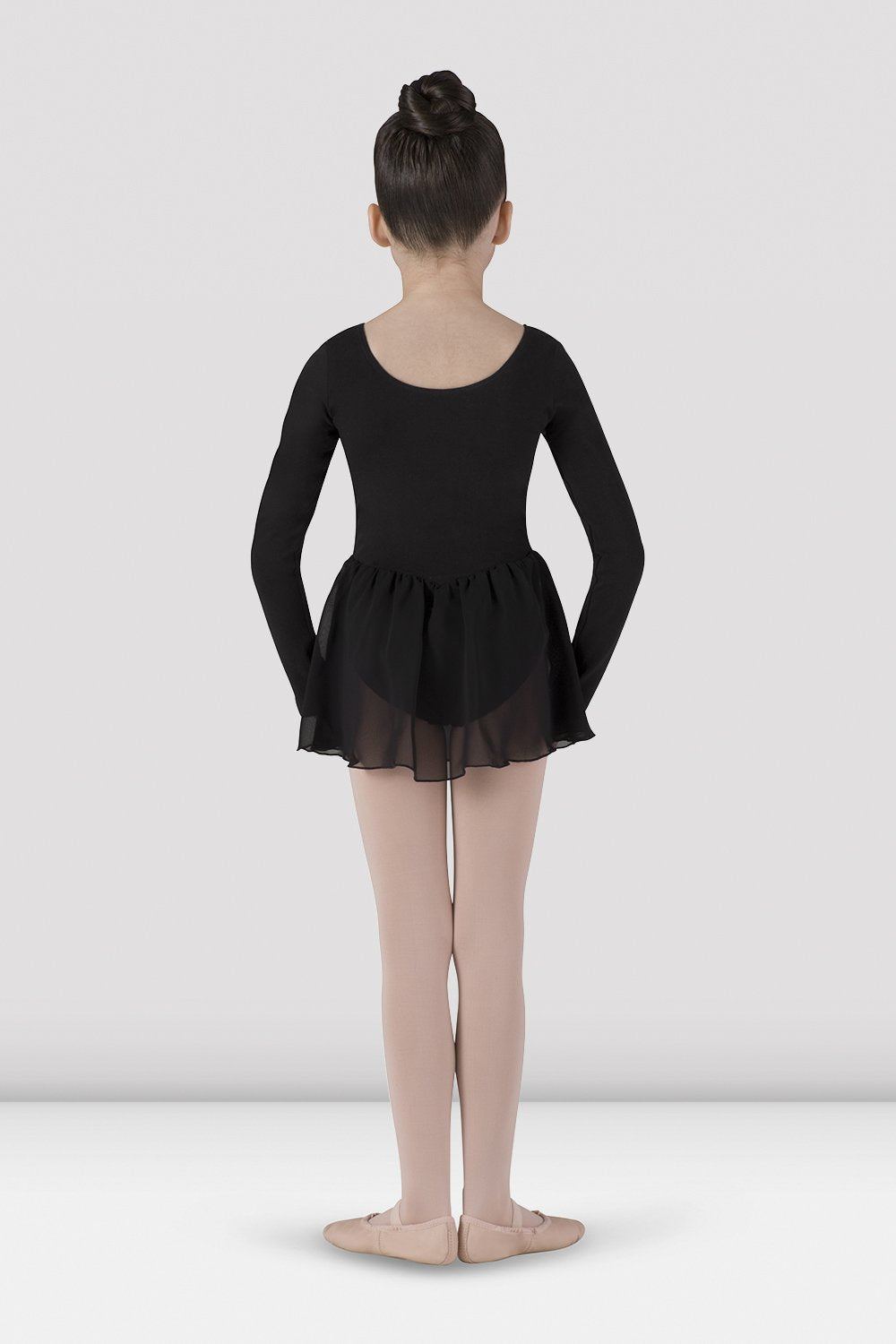 Girls Long Sleeve Skirted Leotard