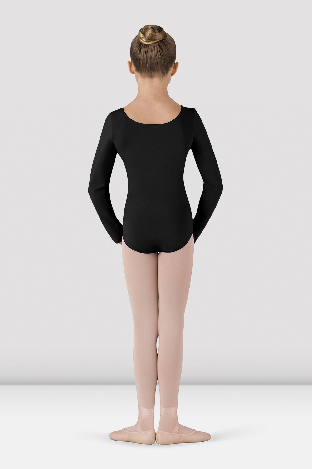 Girls Basic Long Sleeve Leotard