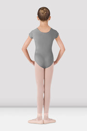 Girls Dujour Cap Sleeve Leotard