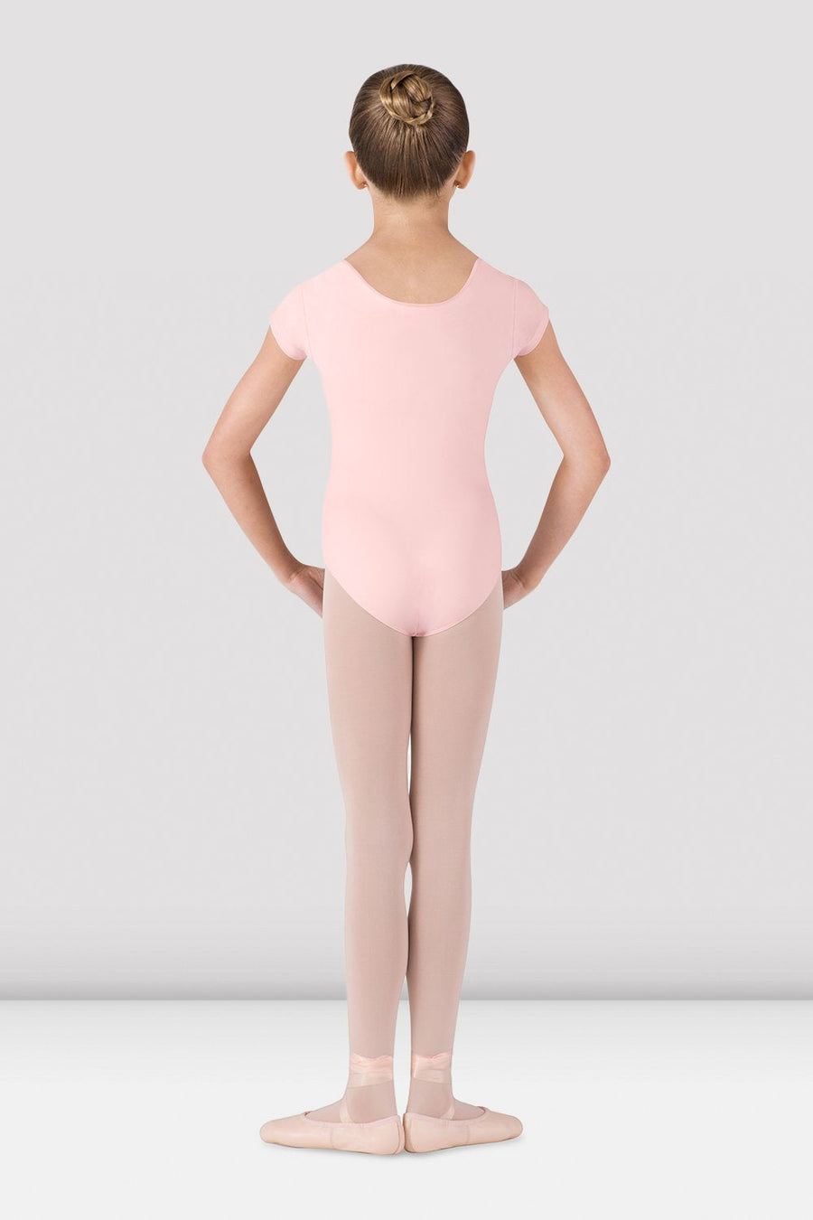 Girls Dujour Cap Sleeve Leotard