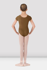 Girls Dujour Cap Sleeve Leotard