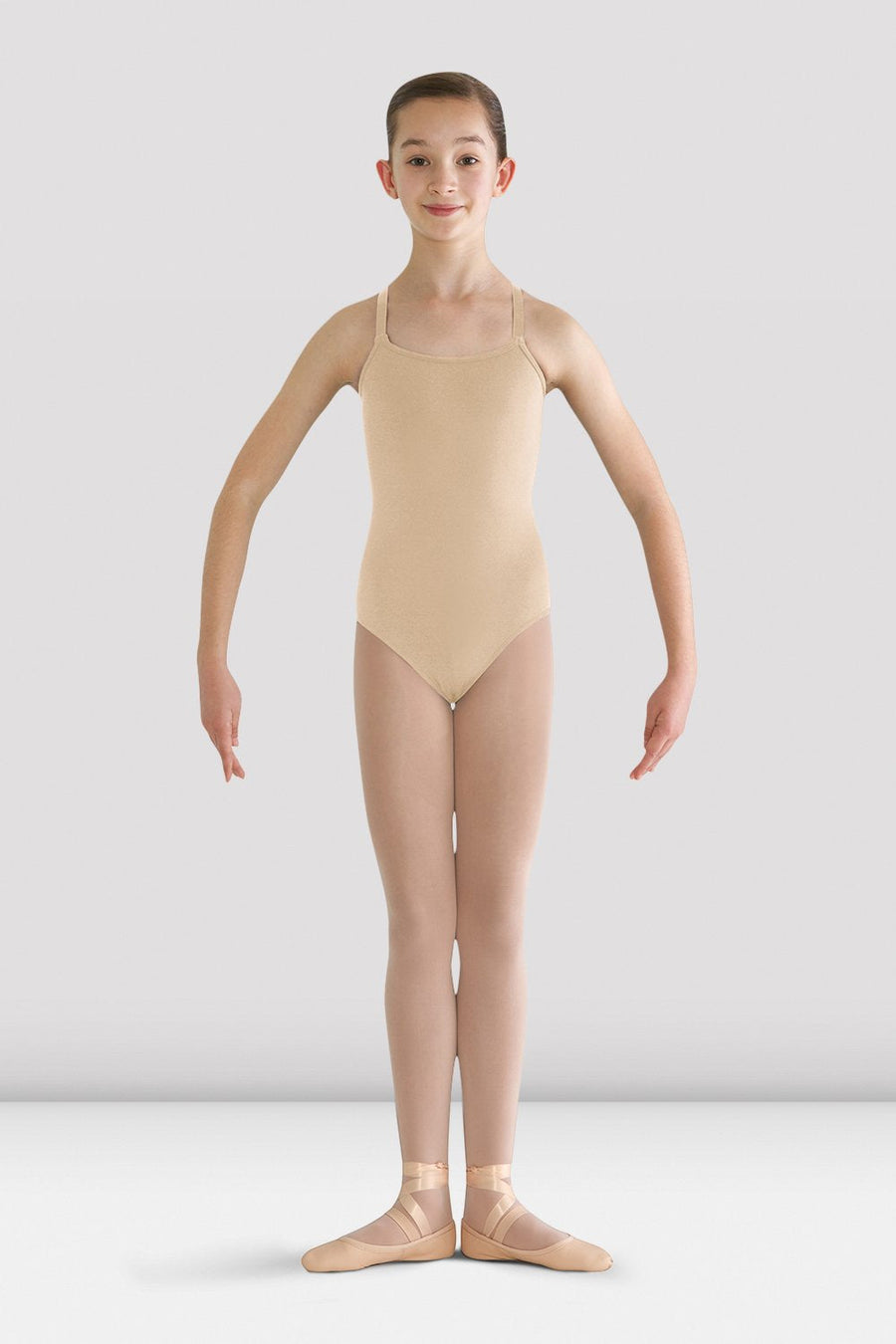 Girls Pranay Adjustable Strap Leotard