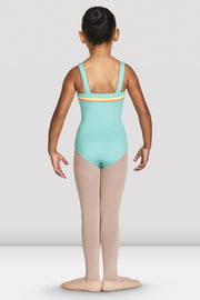 Girls Teagan Sweetheart Wide Strap Leotard