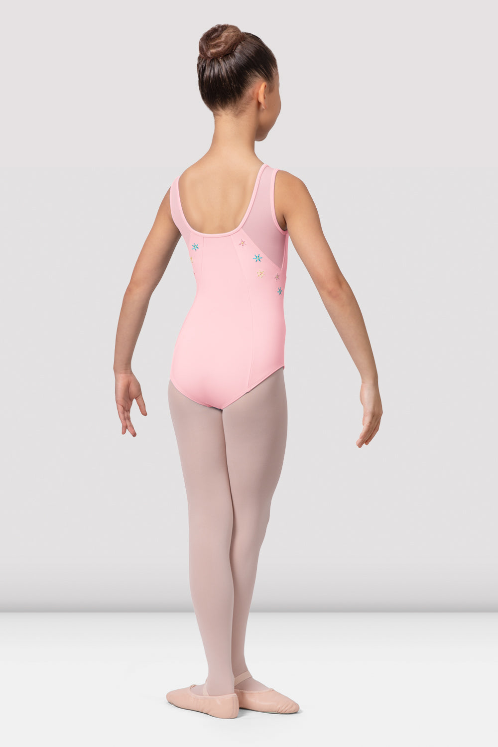 Girls Garcia Mesh Bodice Leotard