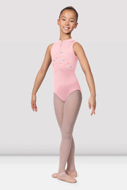 Girls Keiko Zipper Leotard