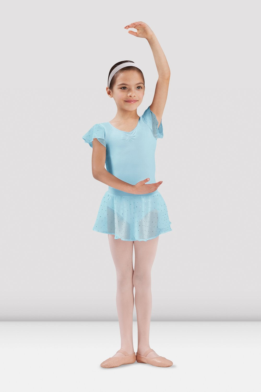 Girls Olesia Georgette Sequin Skirt