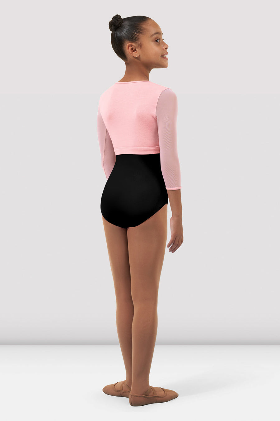 Girls Hayley 3/4 Sleeve Wrap Top