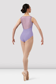 Ladies Mirella Chevron Mesh Back Leotard
