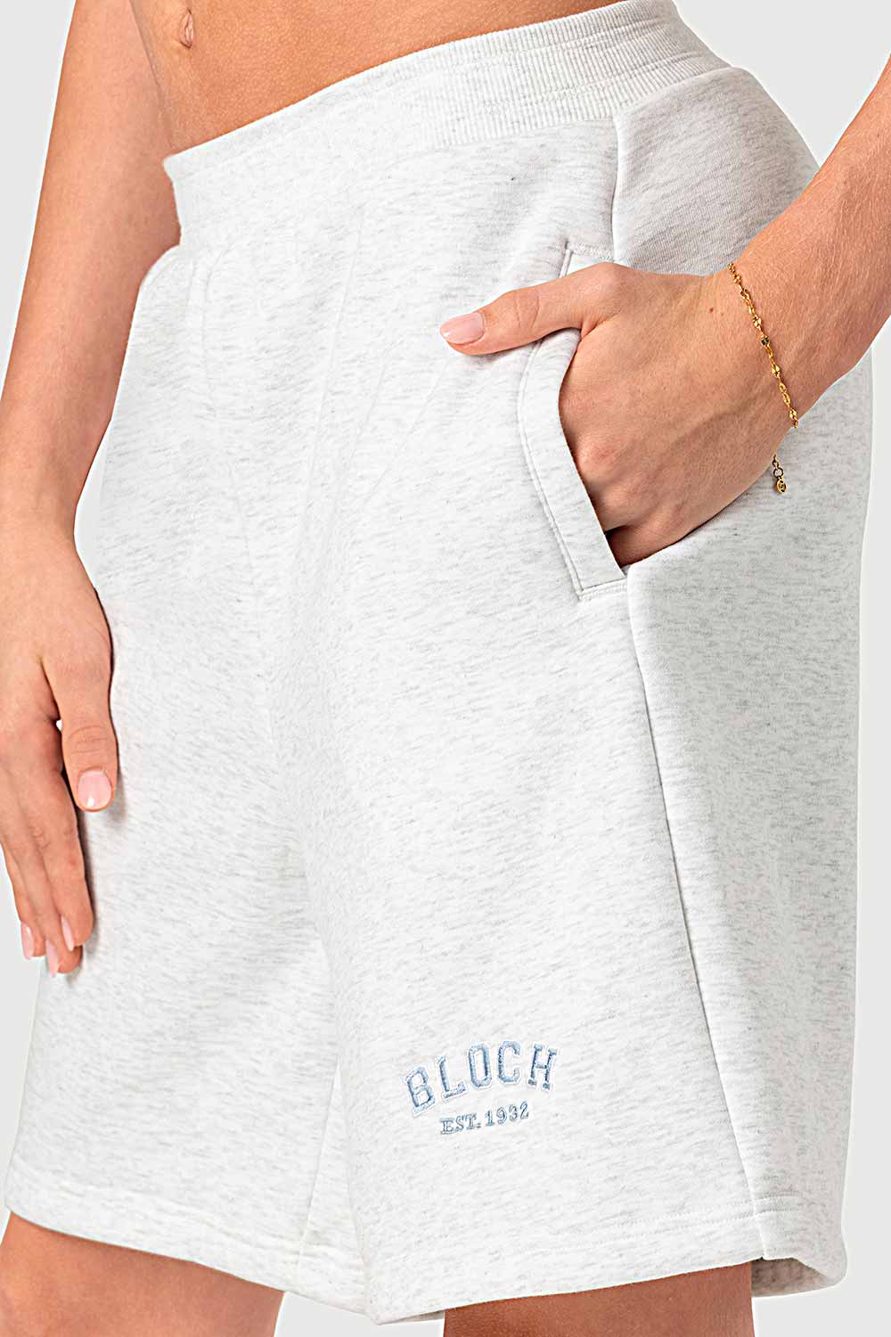 Girls Longline Sweat Short