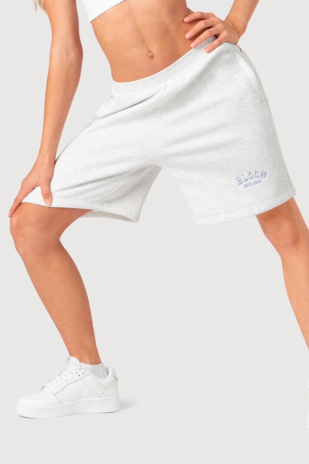 Girls Longline Sweat Short