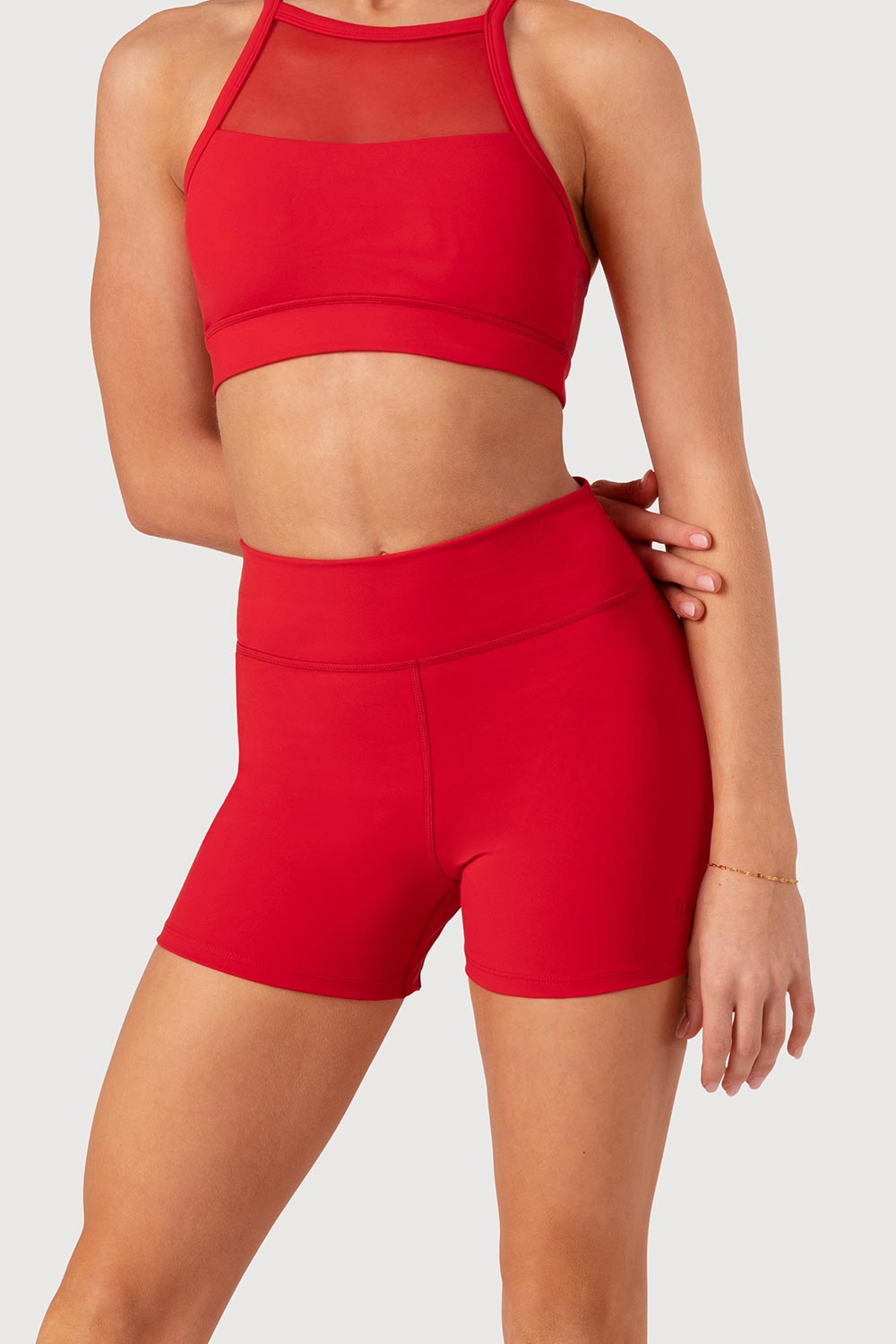 Girls Striker High Waist Short