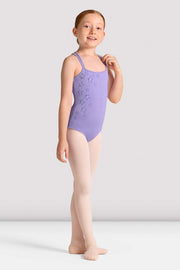 Girls Jade Cross Back Leotard