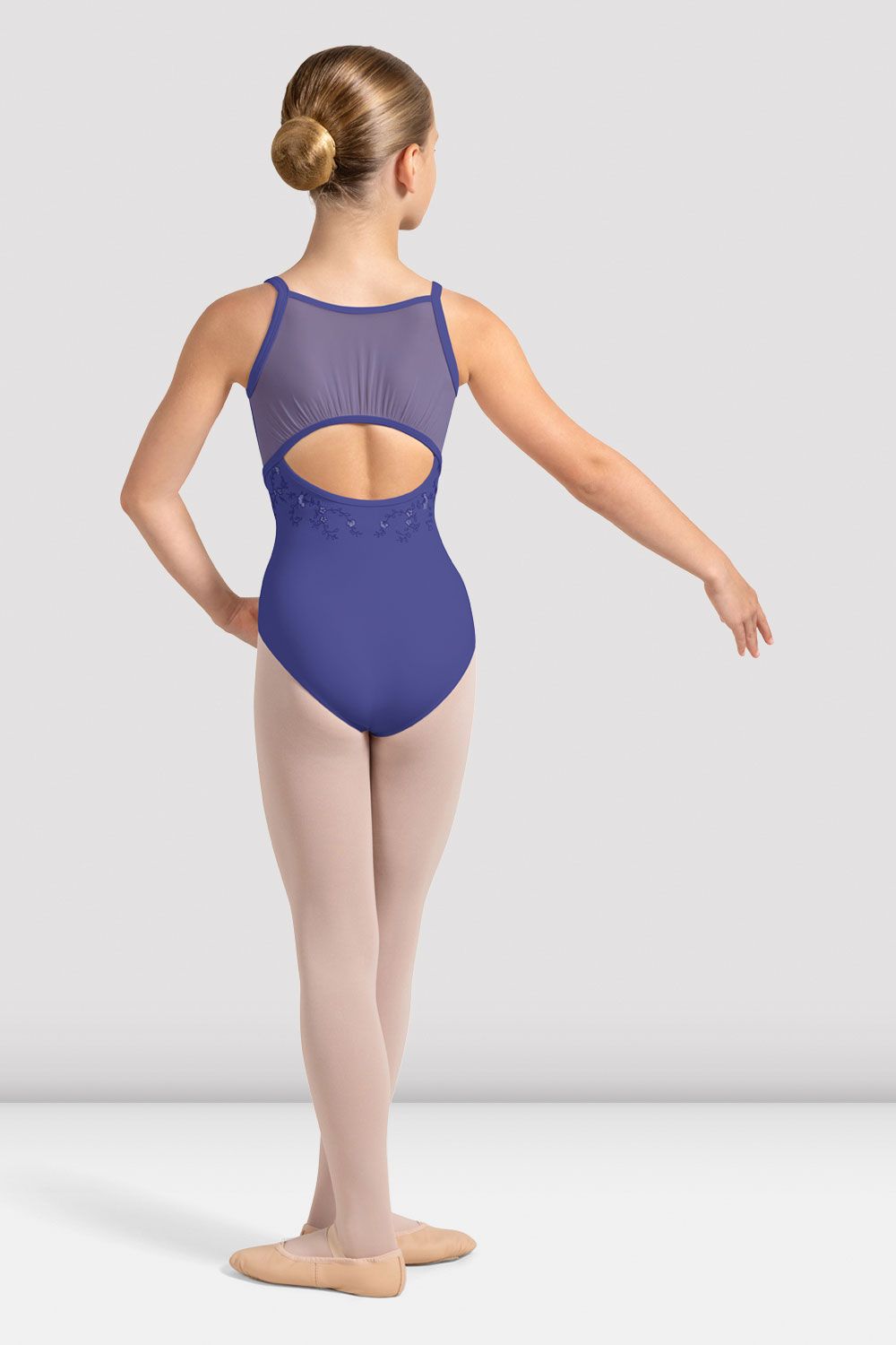 Girls Violet Camisole Leotard
