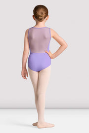 Girls Cara Boat Neck Leotard