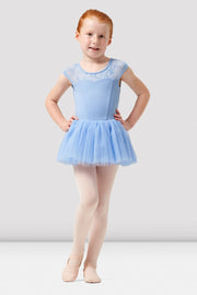 Girls Mirella Paisley Cap Sleeve Tutu Dress