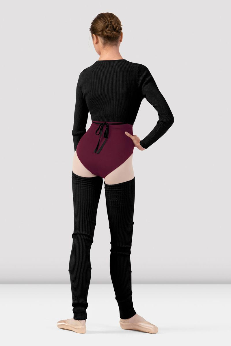 Ladies Celeste Knit Wrap Top