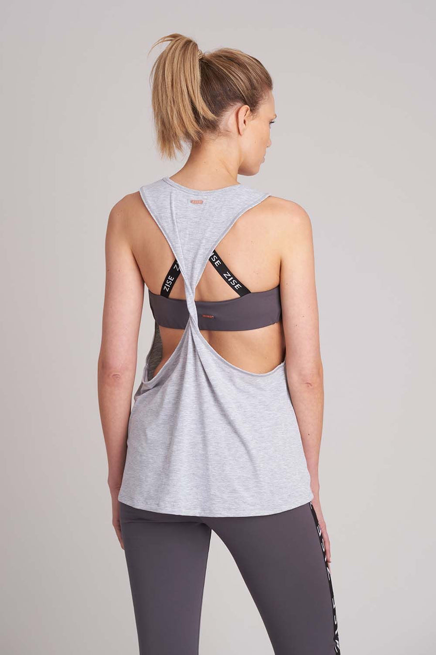 Zise Emmy Twist Back Tank Top