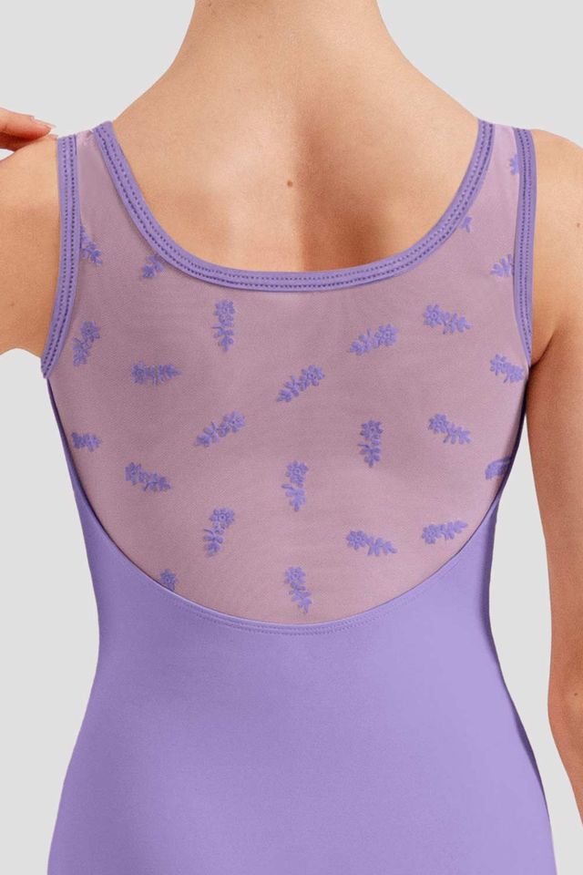 Girls Scarlett Floral Tank Leotard