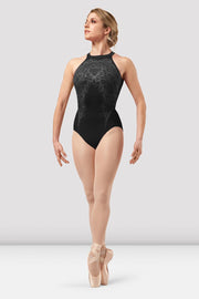 Ladies Anya Halterneck Print Leotard