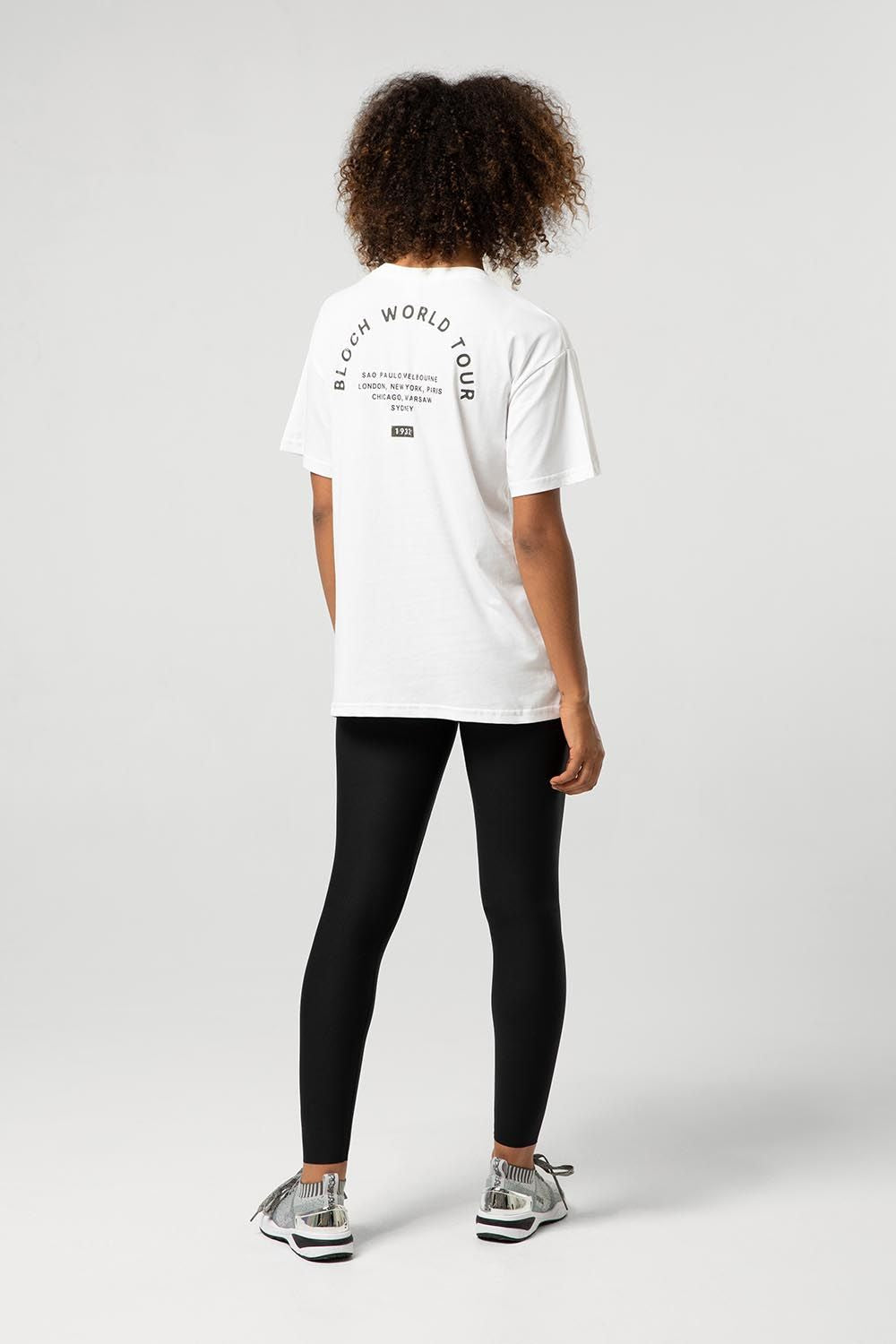 Ladies Bloch World Tour Print Oversized Tee