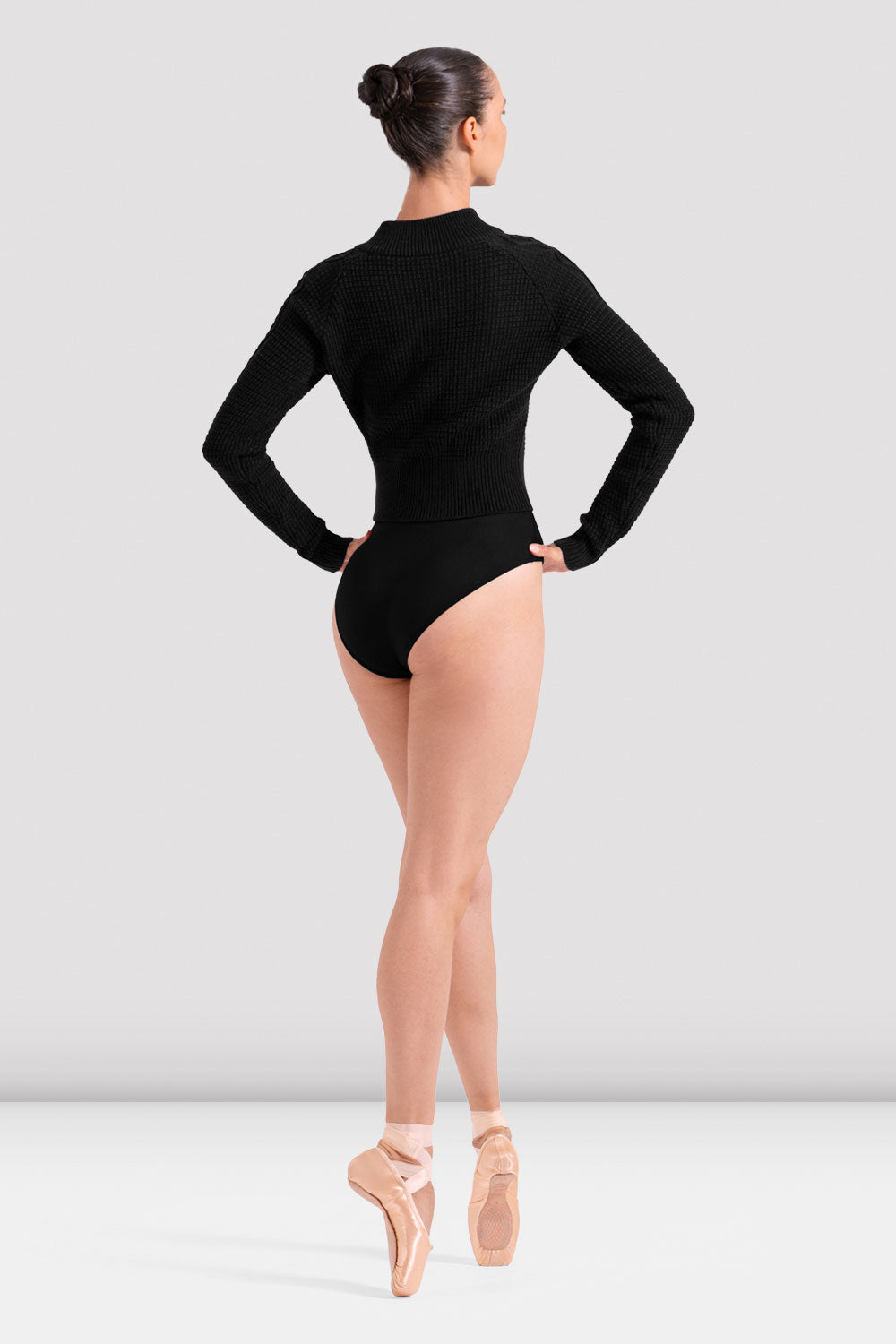 Ladies Emilia Cable Knit Zip Jacket