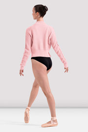 Ladies Emilia Cable Knit Zip Jacket
