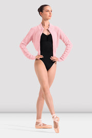 Ladies Emilia Cable Knit Zip Jacket