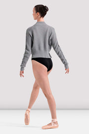 Ladies Emilia Cable Knit Zip Jacket