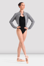 Ladies Emilia Cable Knit Zip Jacket