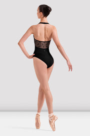 Ladies Charlotte Floral Halterneck Leotard