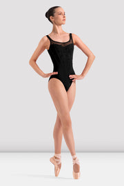 Ladies Evelyn Floral Tank Leotard