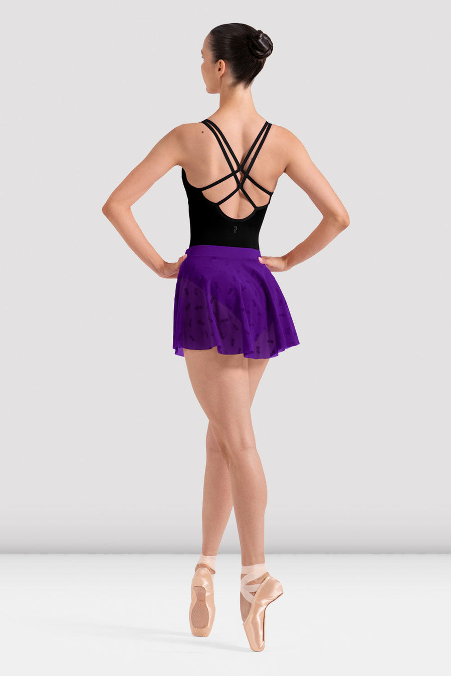 Ladies Eleanor Floral Mesh Skirt