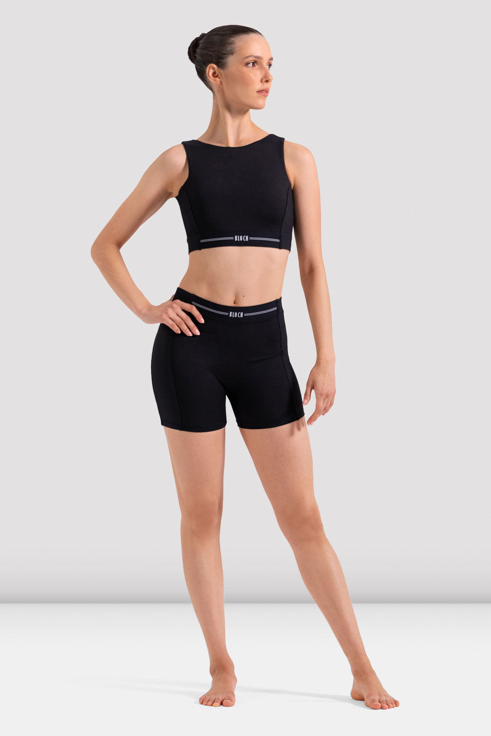 Ladies Hazel Open Back Crop Top