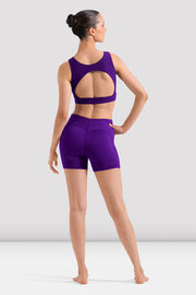 Ladies Hazel Open Back Crop Top