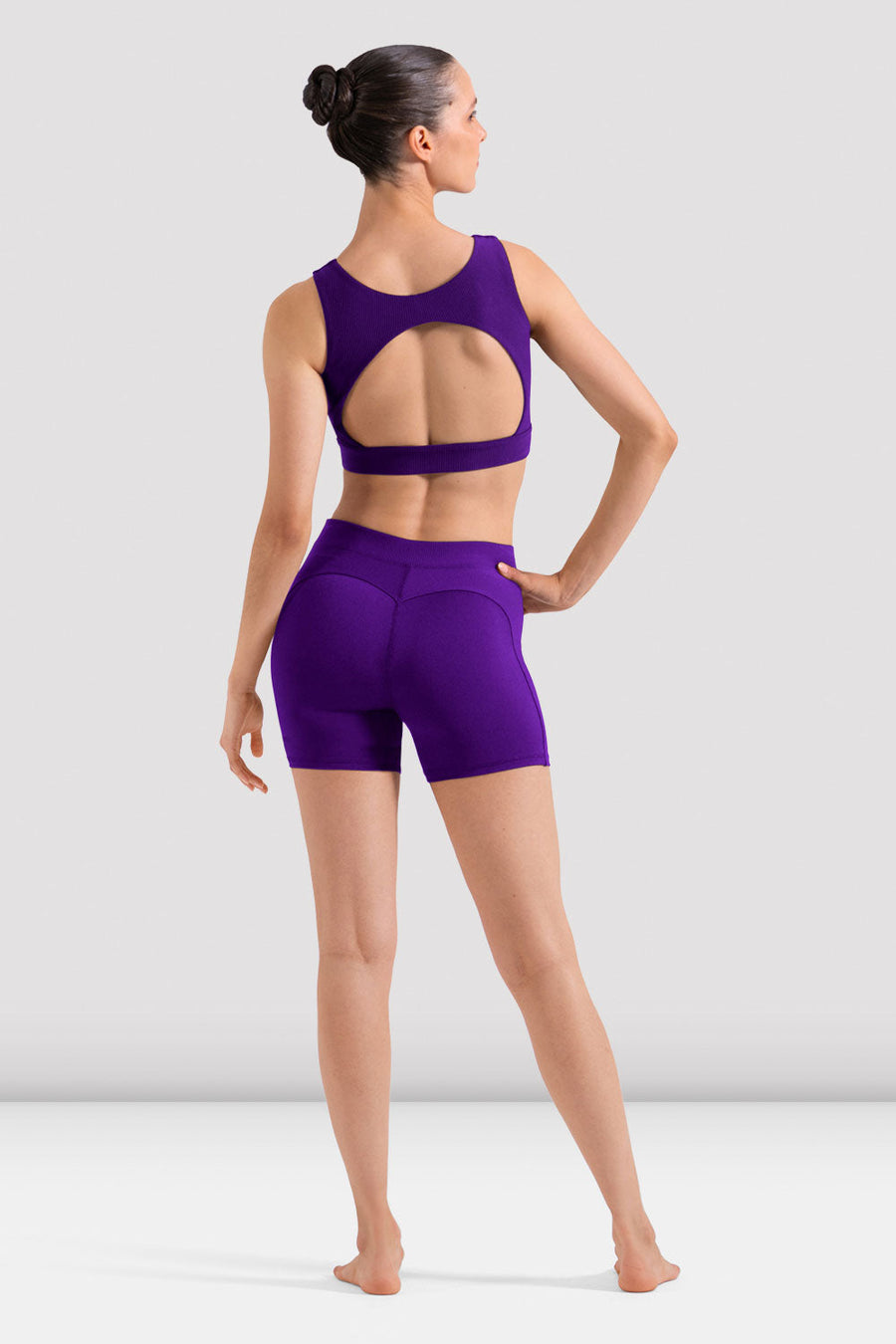 Ladies Hazel Open Back Crop Top