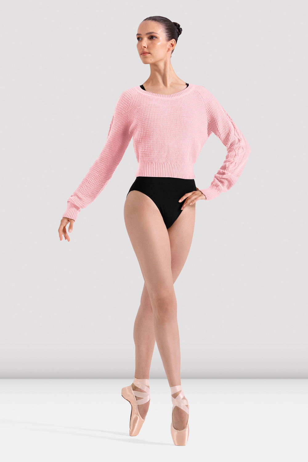 Ladies Delilah Cable Knit Sweater