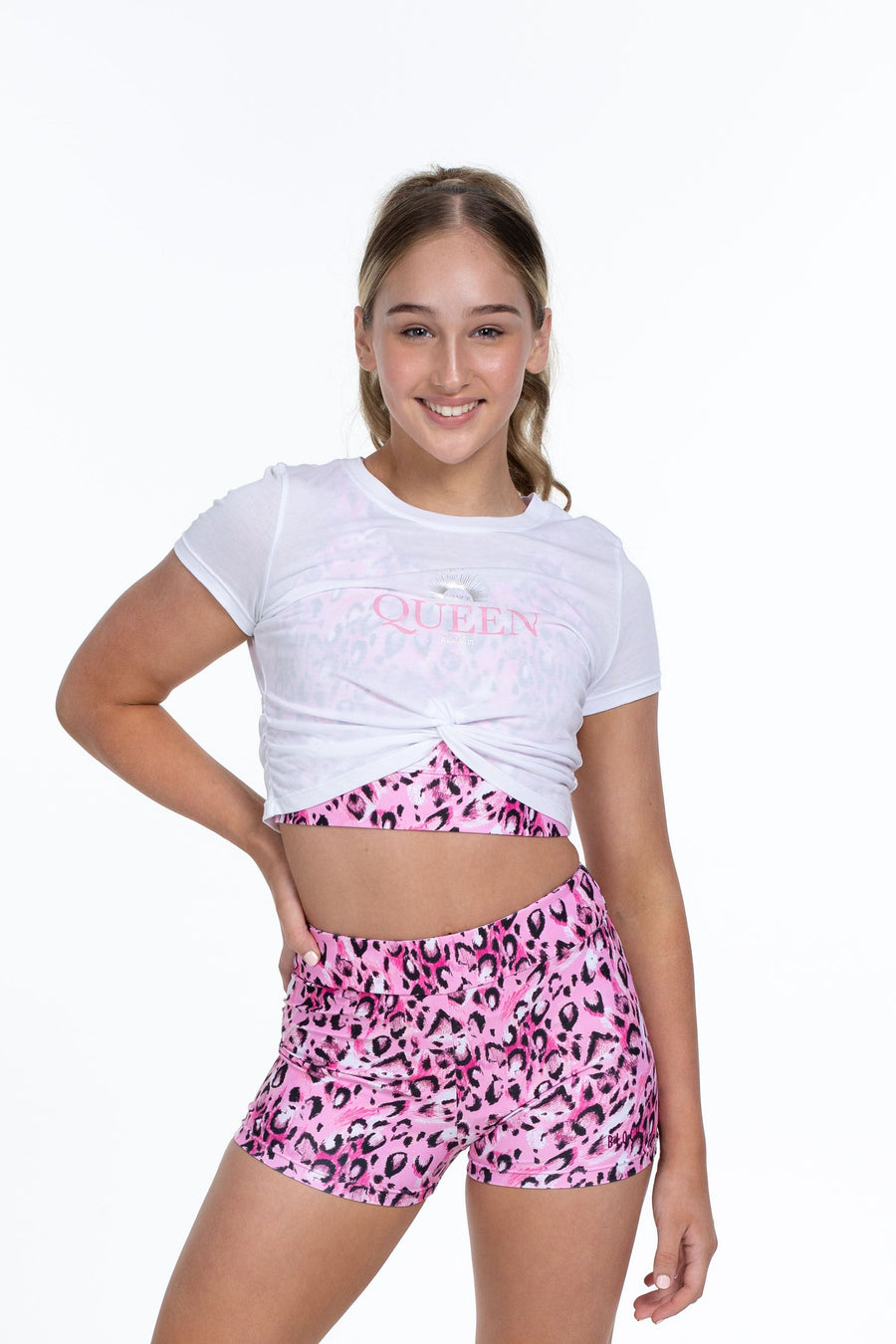BLOCH X Flo Active Twist Front Tee