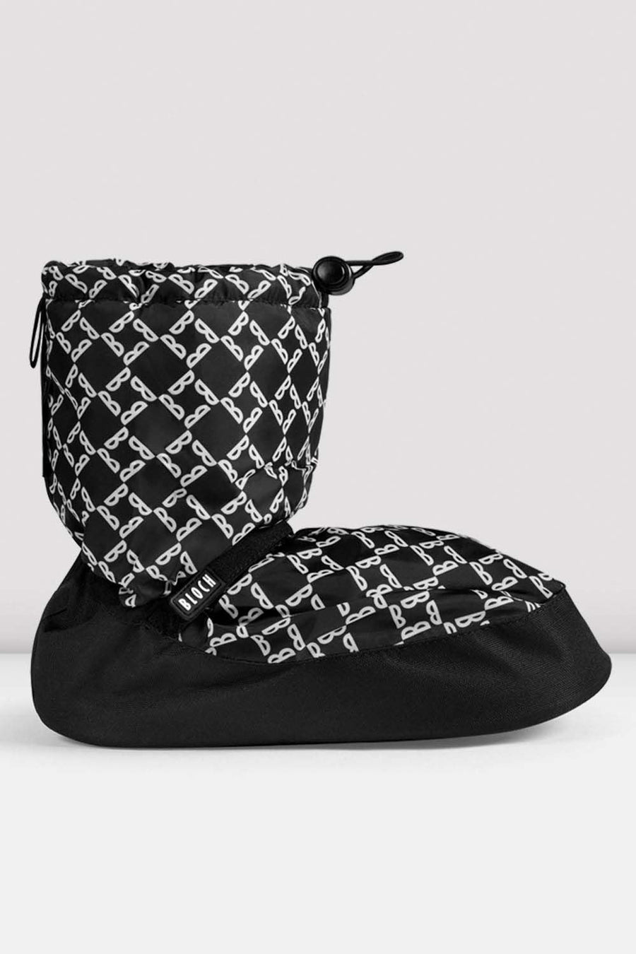 Adult Diamond B Print Warm Up Booties