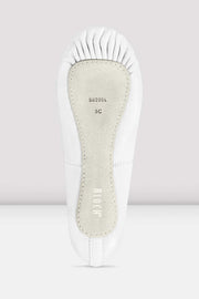 Ladies Dansoft Leather Ballet Shoes