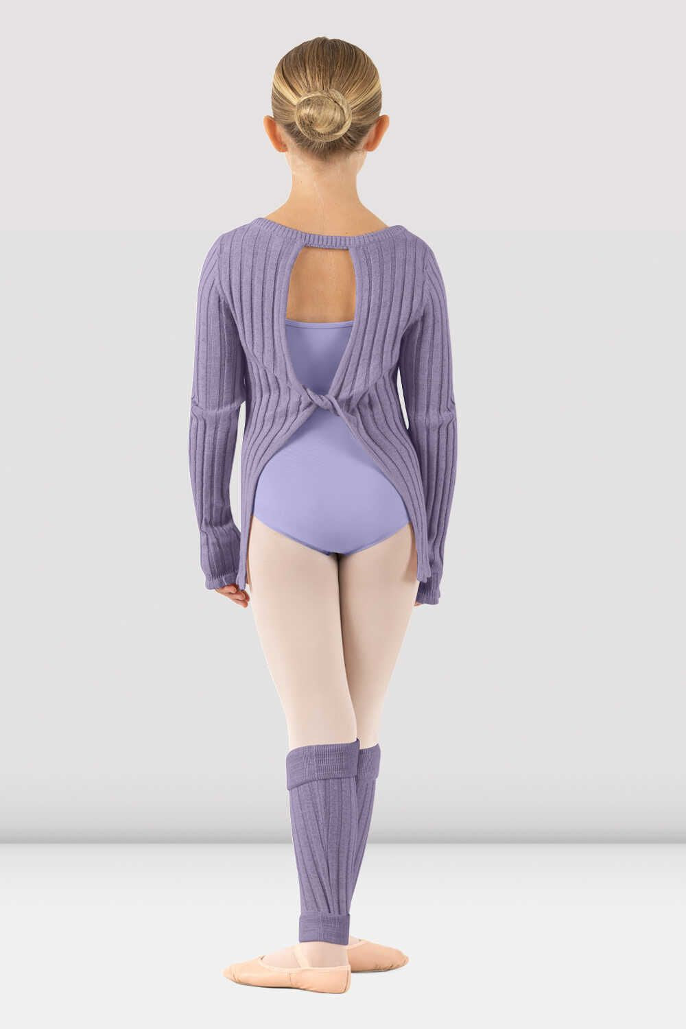 Girls Rose Twist Back Sweater