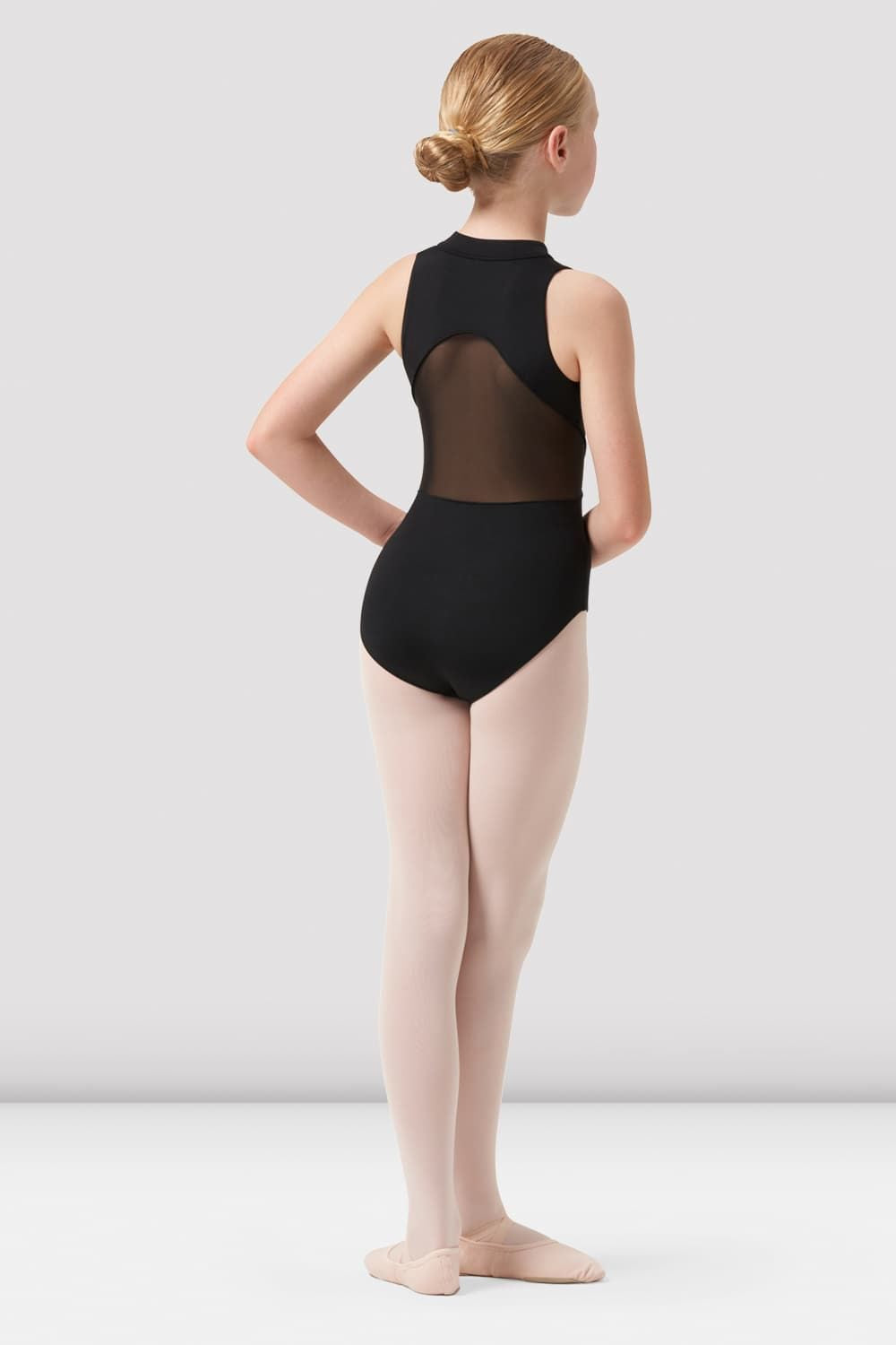 Girls Nyla Zip Front Leotard
