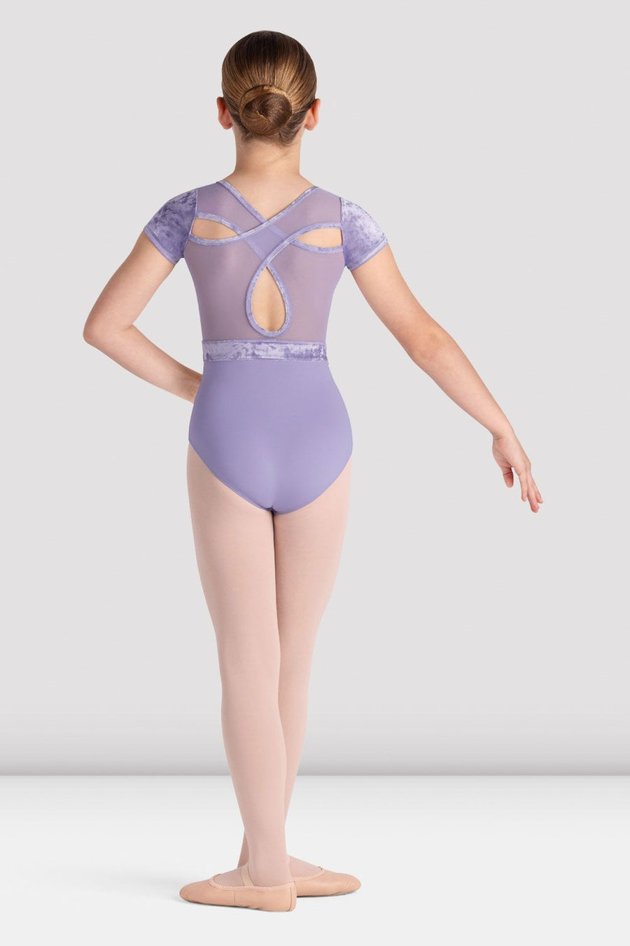 Girls Amelia Cap Sleeve Leotard