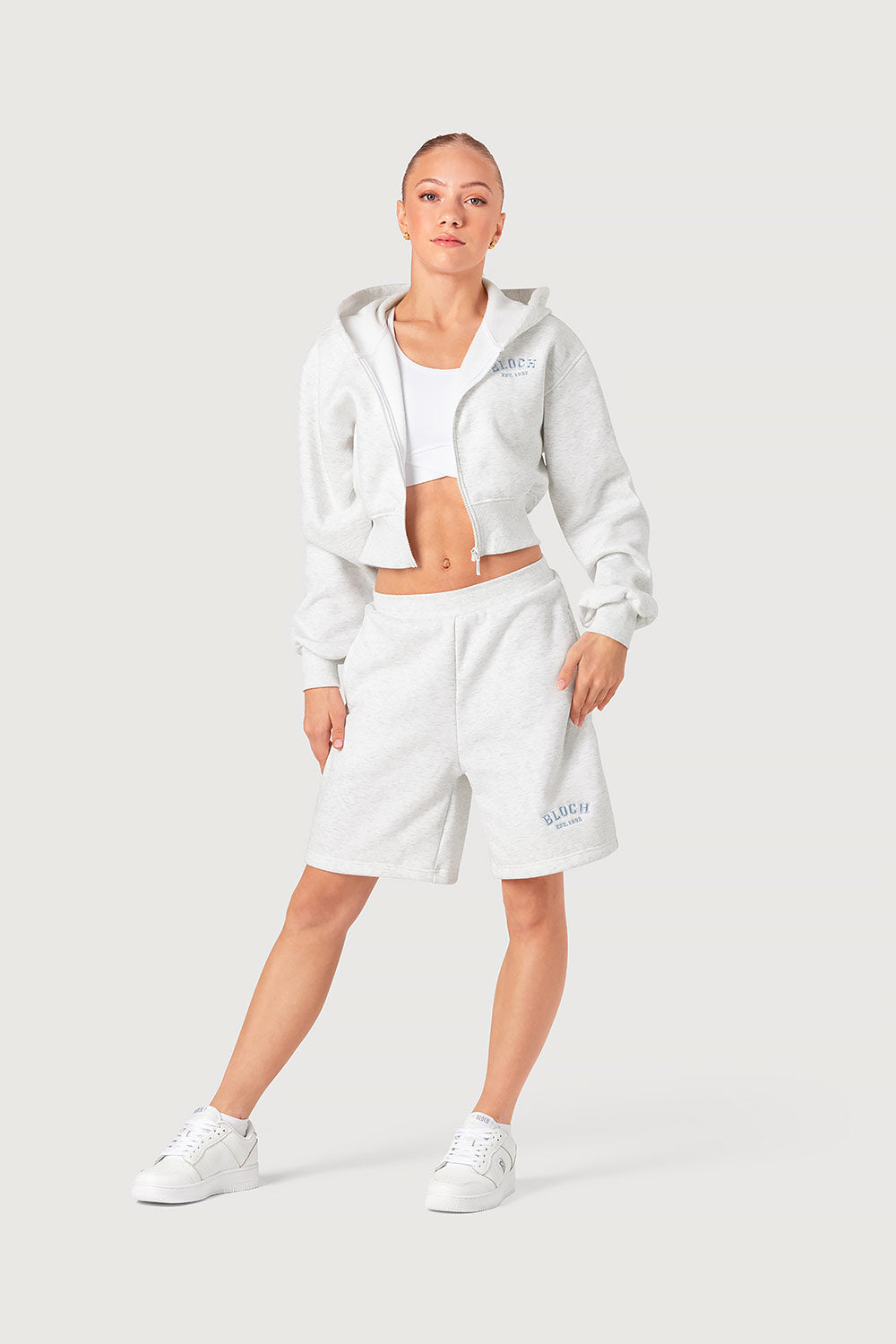 Girls Longline Sweat Short