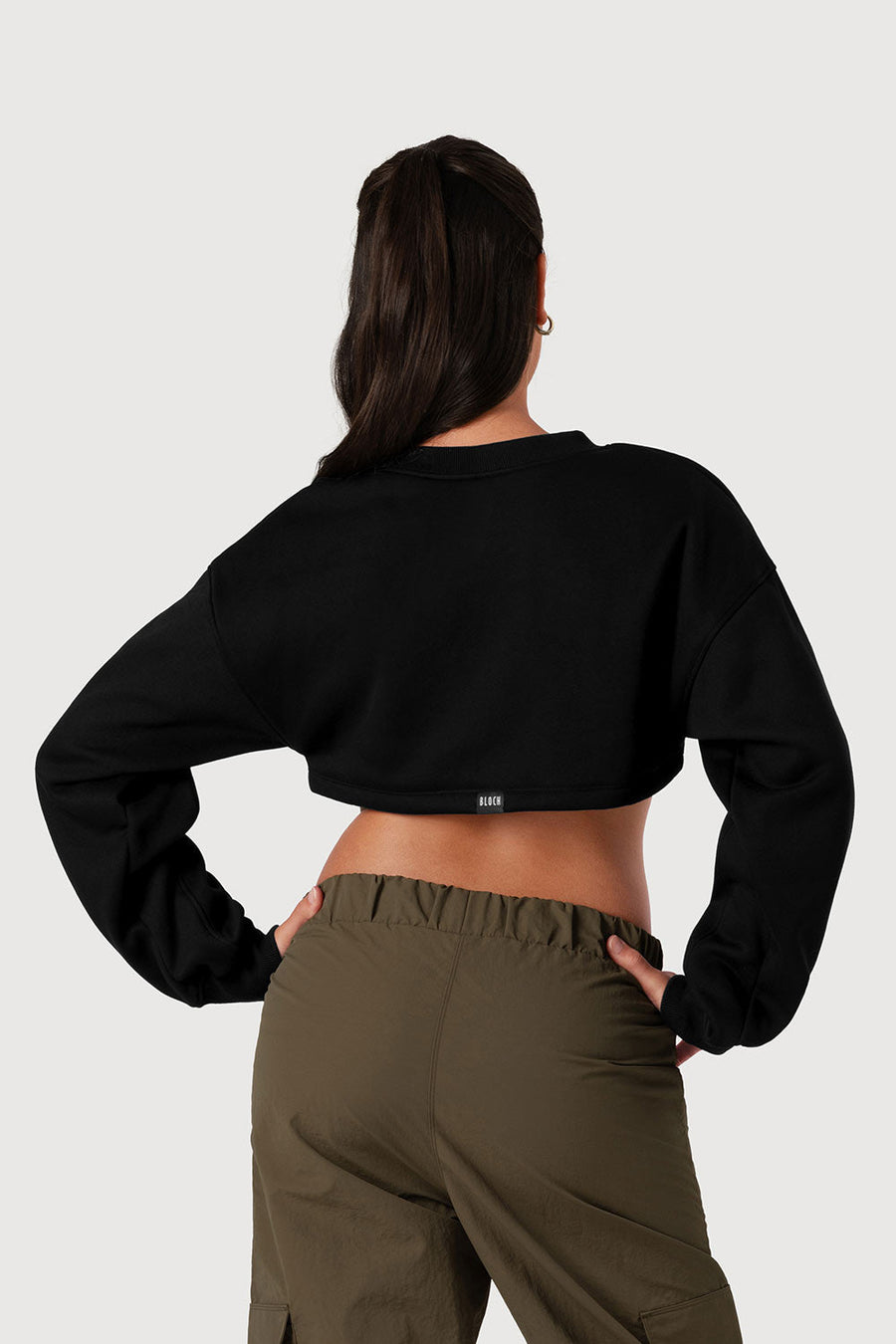 Girls Cropped Bolero Sweat Top