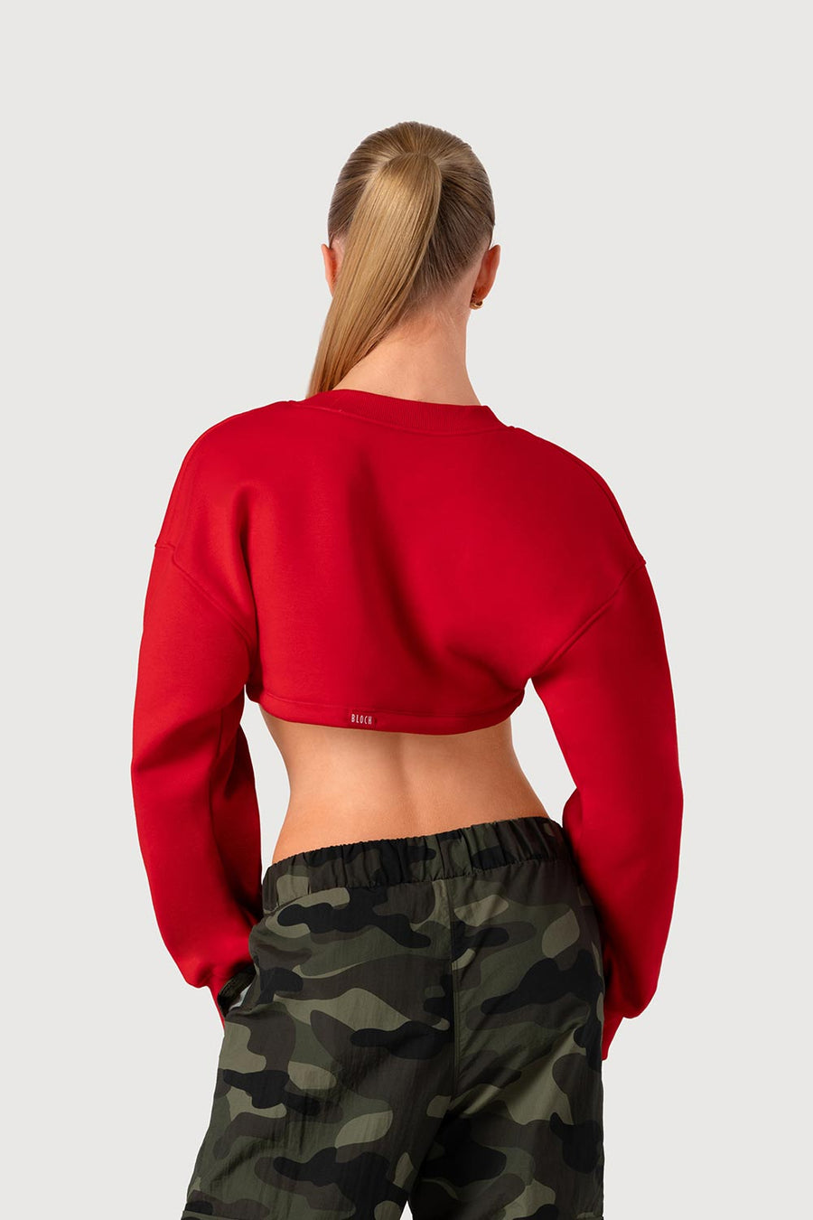Girls Cropped Bolero Sweat Top