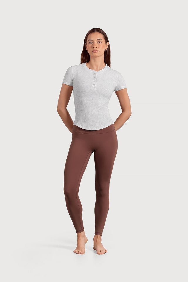 Ladies Active Fitted Short Sleeve Top